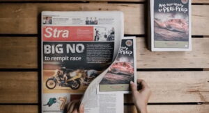 Inserting Flyers inside Newspapers